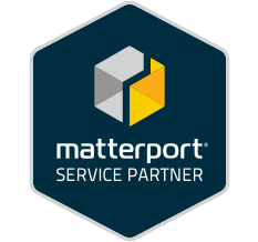 360 graden fotografie, Logo, Matterport service partner